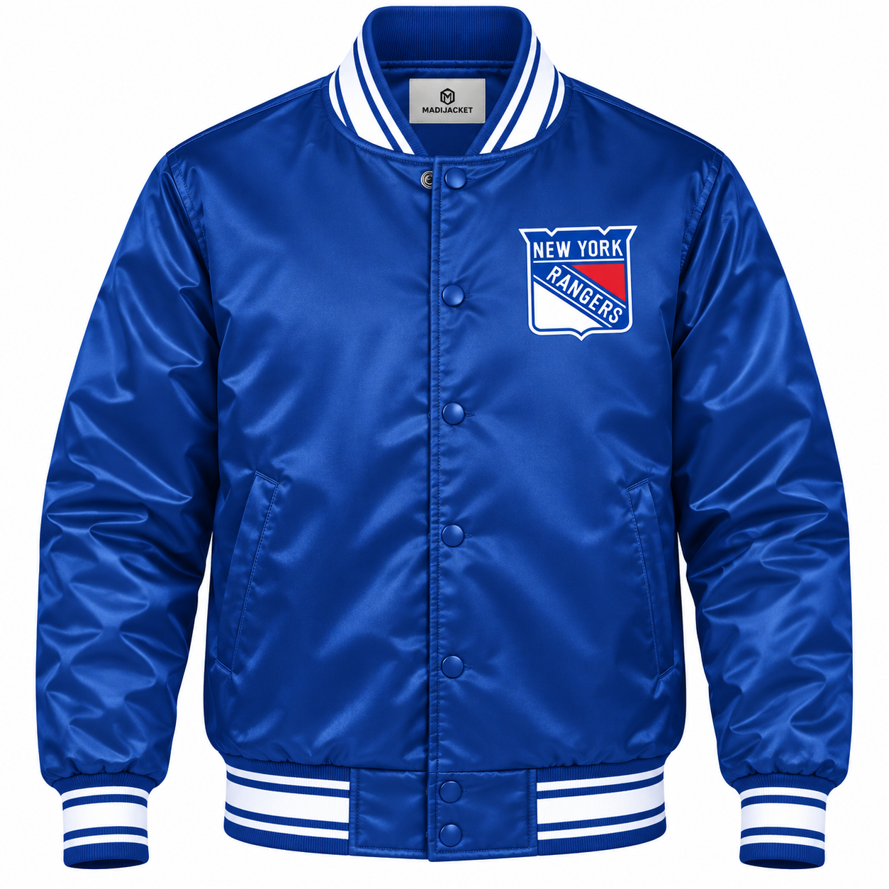 New York Rangers Heavyweight Satin Jacket Secondary image