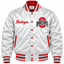 Ohio State Buckeyes Full Snap Heavyweight Satin Jacket