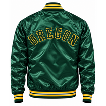Oregon Ducks Heavyweight Satin Jacket