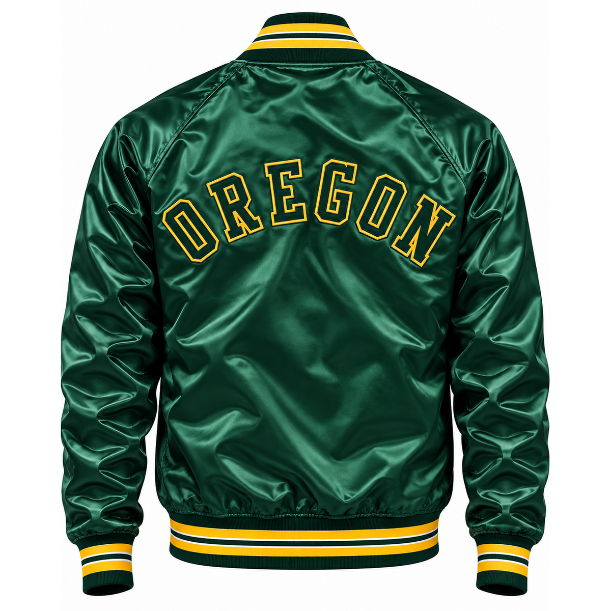 Oregon Ducks Heavyweight Satin Jacket