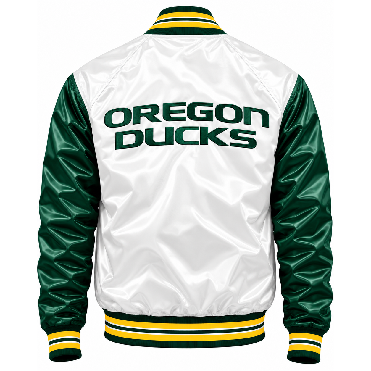 Oregon Ducks Varsity Heavyweight Satin Jacket Secondary image