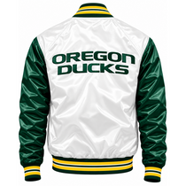 Oregon Ducks Varsity Heavyweight Satin Jacket