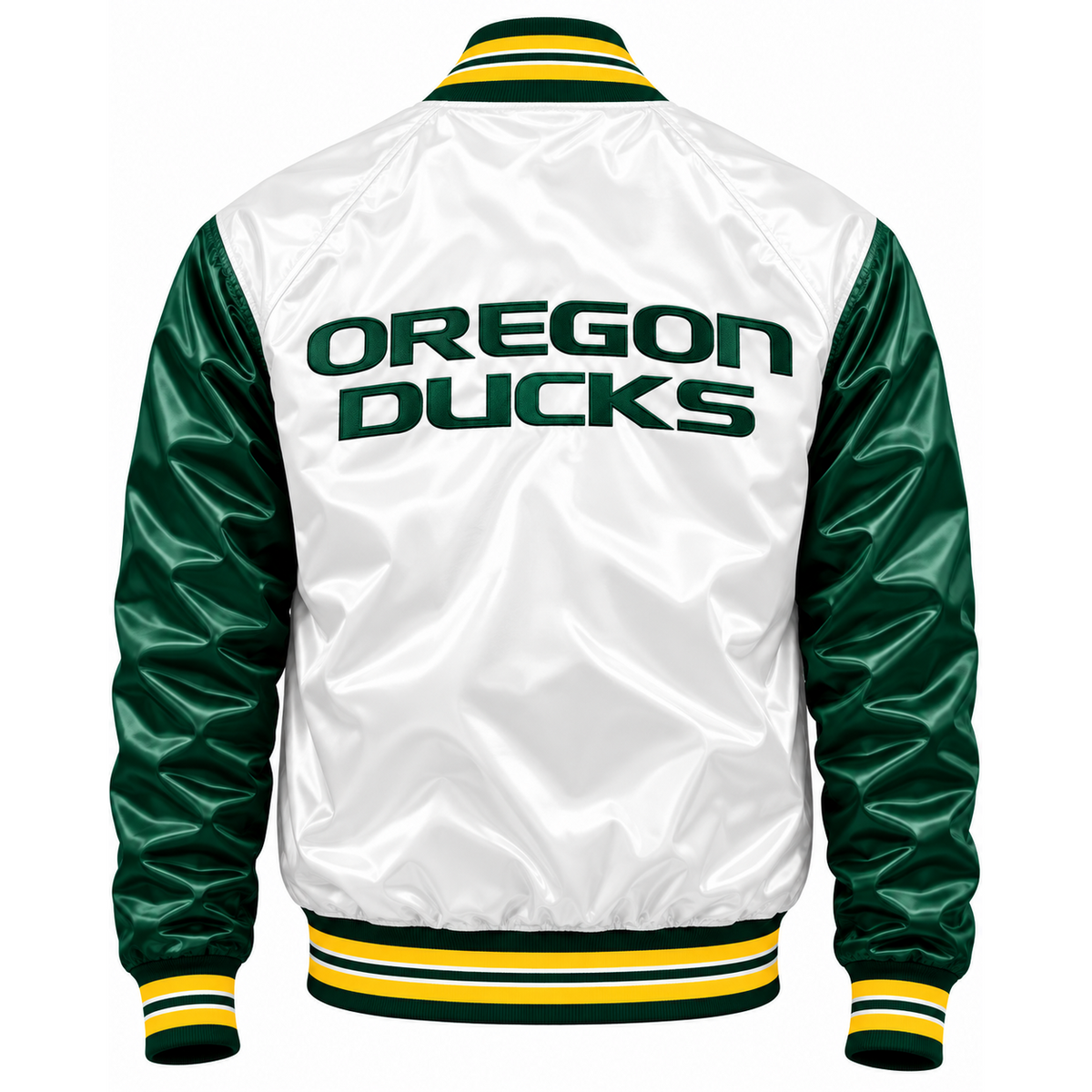 Oregon Ducks Varsity Heavyweight Satin Jacket