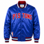 Detroit Pistons Heavyweight Satin Fan Jacket with classic basketball-inspired design