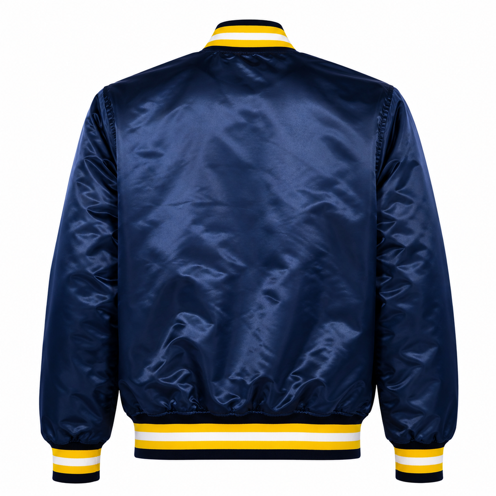 Indiana Pacers Heavyweight Satin Fan Jacket