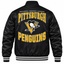 Pittsburgh Penguins NHL Heavyweight Satin Jacket Back View