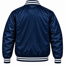 NY Yankees Heavyweight Satin Jacket