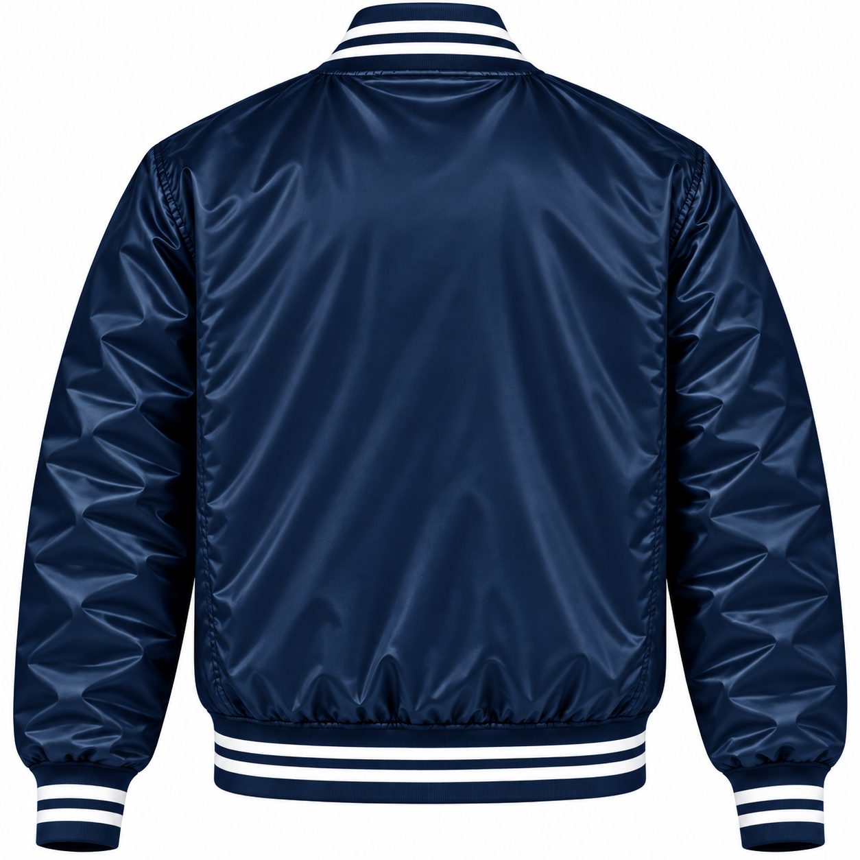 Washington Nationals Navy Heavyweight Satin Jacket Secondary image
