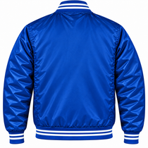 Chicago Cubs Royal Blue Satin Jacket