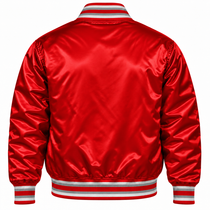 Ohio State Buckeyes Heavyweight Satin Jacket