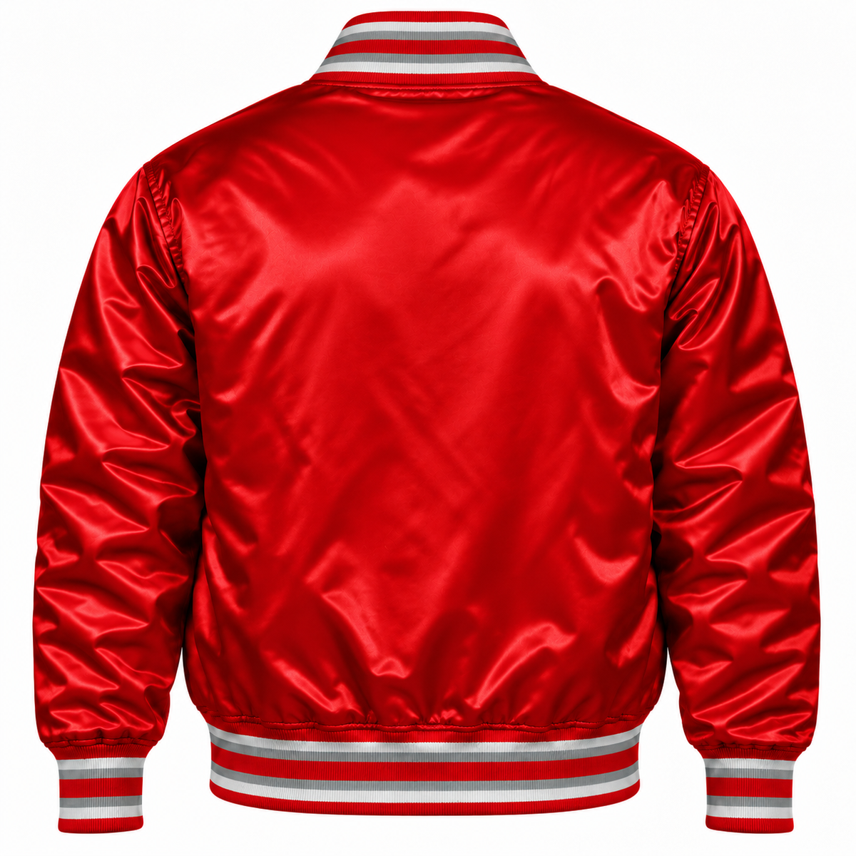 Ohio State Buckeyes Heavyweight Satin Jacket