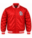St. Louis Cardinals Red Heavyweight Satin Jacket