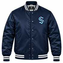 Seattle Kraken Heavyweight Satin Jacket