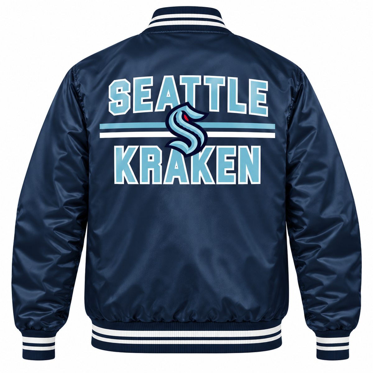 Seattle Kraken Heavyweight Satin Jacket Main image