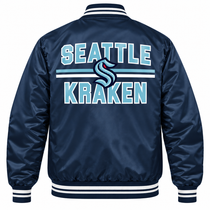 Seattle Kraken Heavyweight Satin Jacket