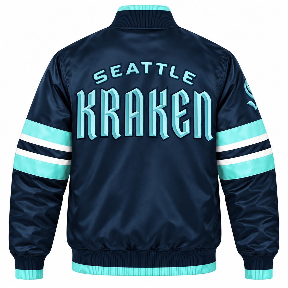 Seattle Kraken Heavyweight Satin Jacket