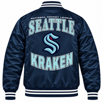 Seattle Kraken Heavyweight Satin Jacket