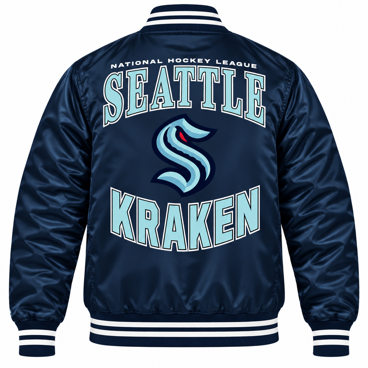 Seattle Kraken Heavyweight Satin Jacket