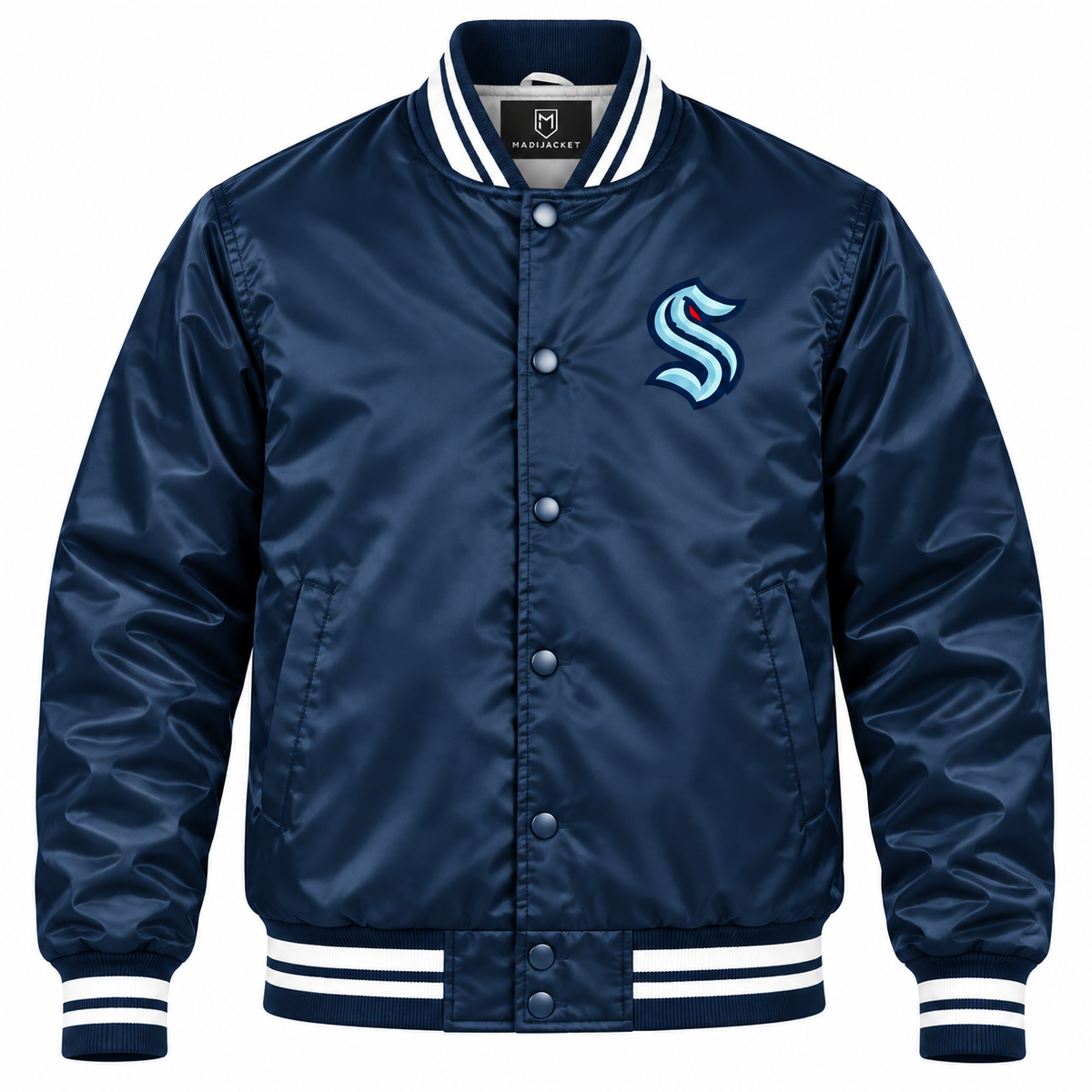 Seattle Kraken Heavyweight Satin Jacket