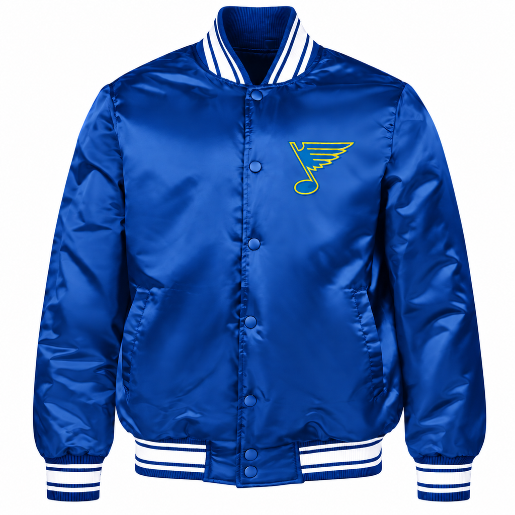 St. Louis Blues Heavyweight Satin Jacket