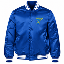 St. Louis Blues Heavyweight Satin Jacket
