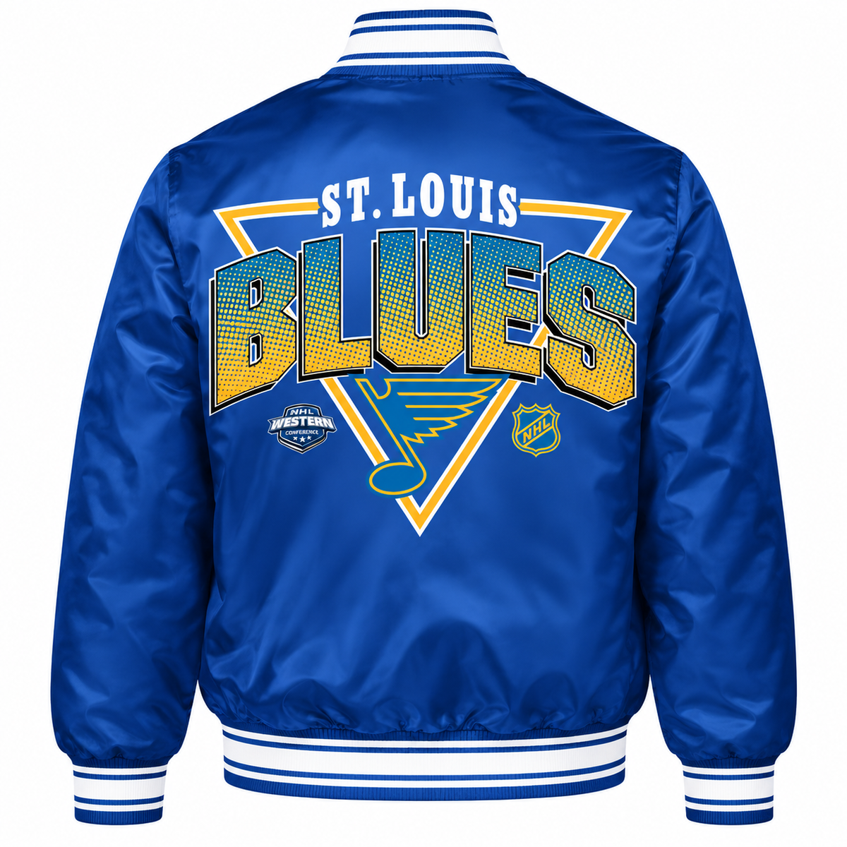 St. Louis Blues Heavyweight Satin Jacket
