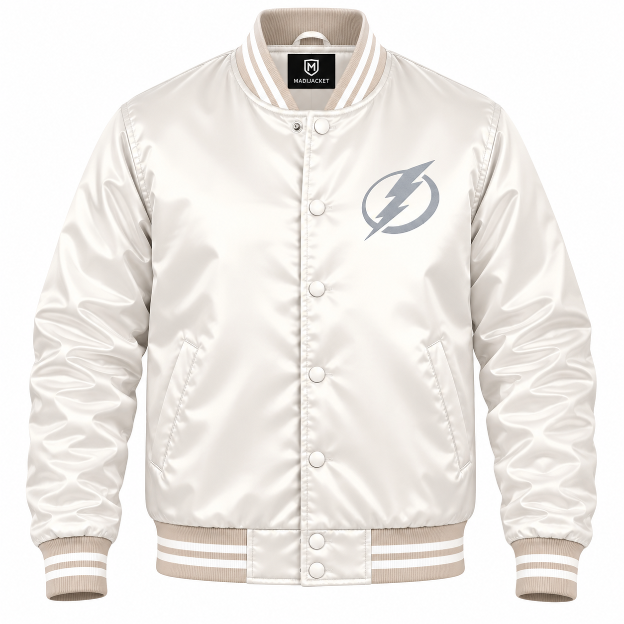 Tampa Bay Lightning Heavyweight Satin Jacket Secondary image