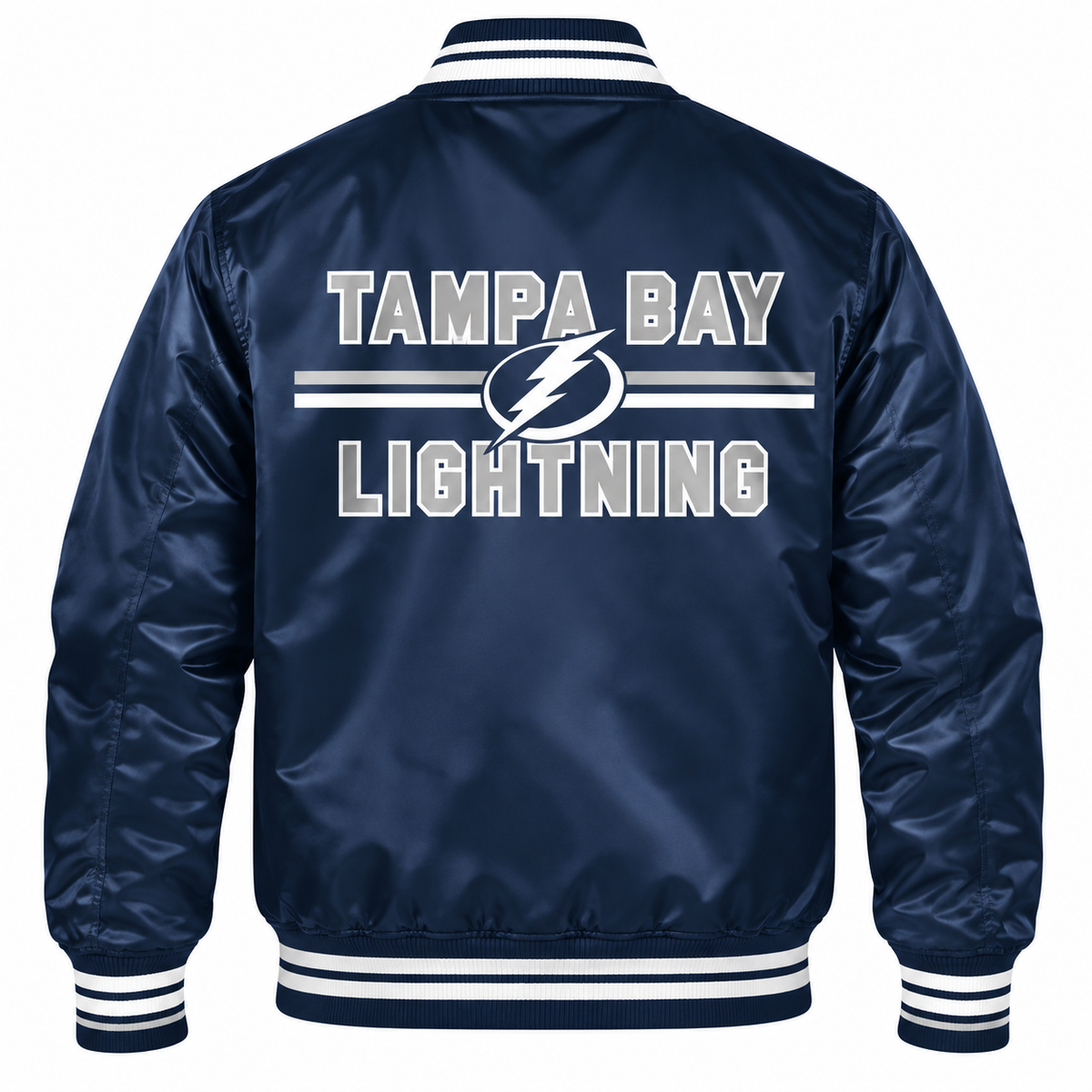 Tampa Bay Lightning Heavyweight Satin Jacket Main image