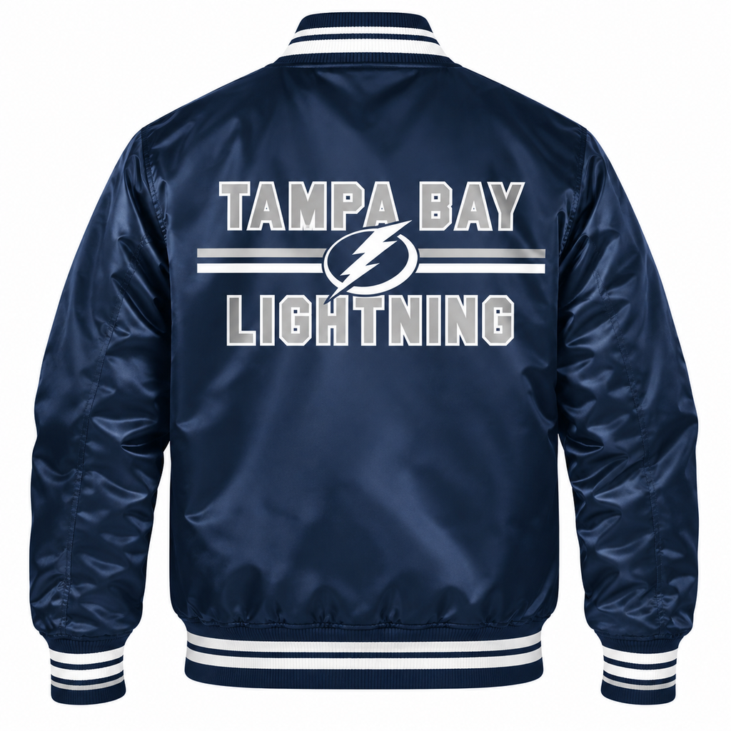 Tampa Bay Lightning Heavyweight Satin Jacket