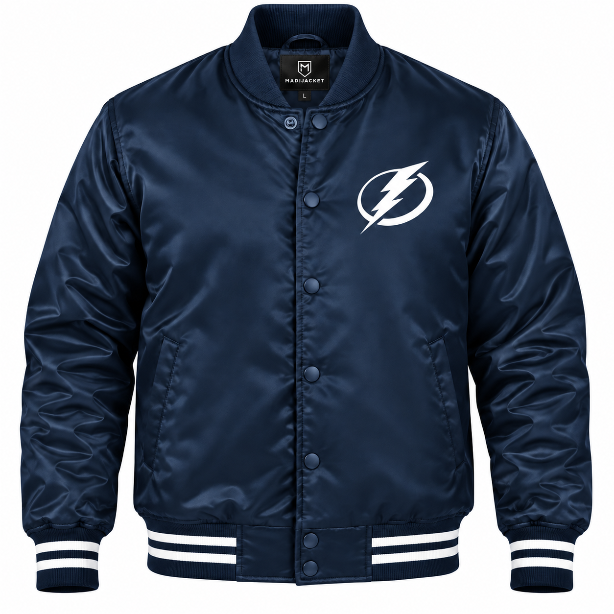 Tampa Bay Lightning Heavyweight Satin Jacket Secondary image