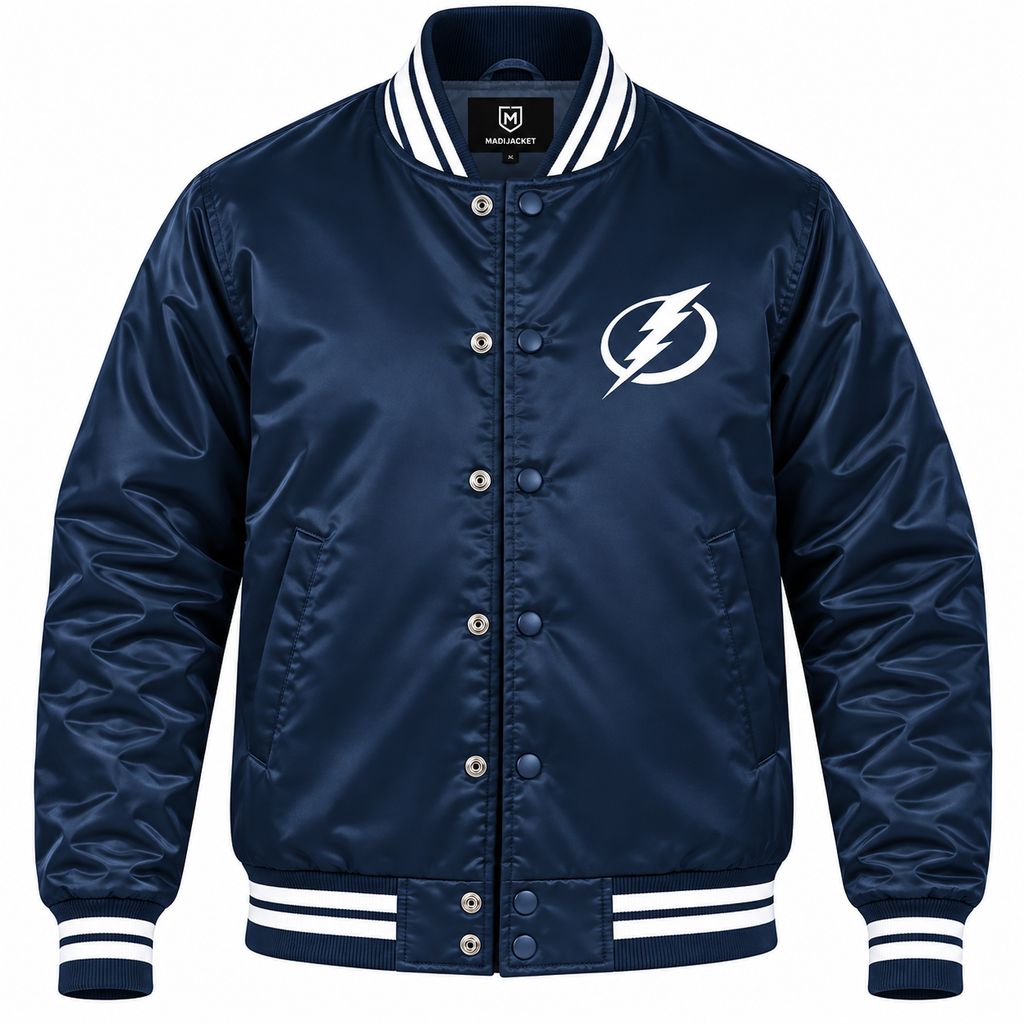 Tampa Bay Lightning Heavyweight Satin Jacket