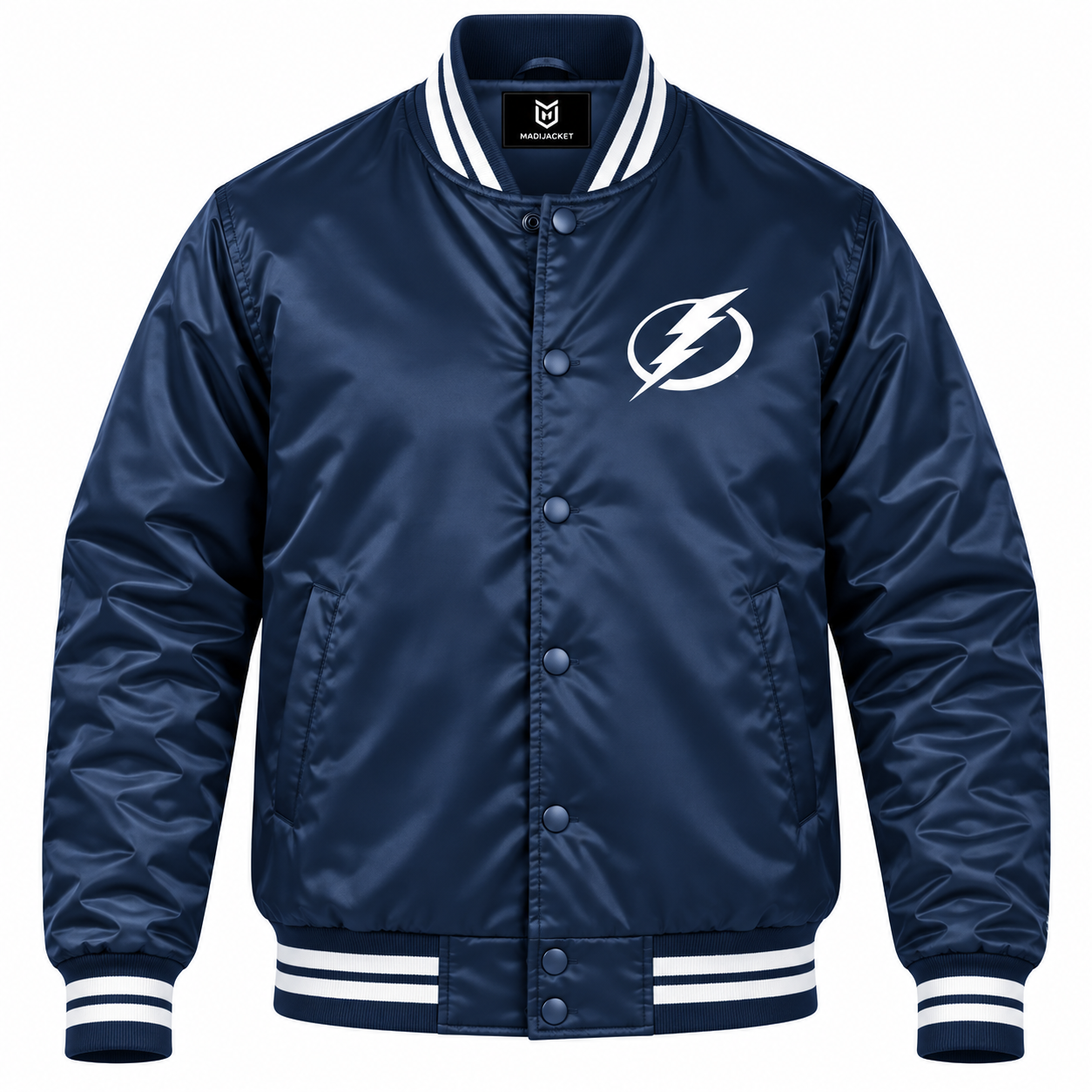 Tampa Bay Lightning Heavyweight Satin Jacket Secondary image