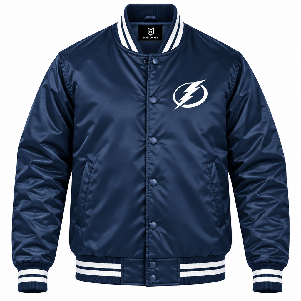 Tampa Bay Lightning Heavyweight Satin Jacket