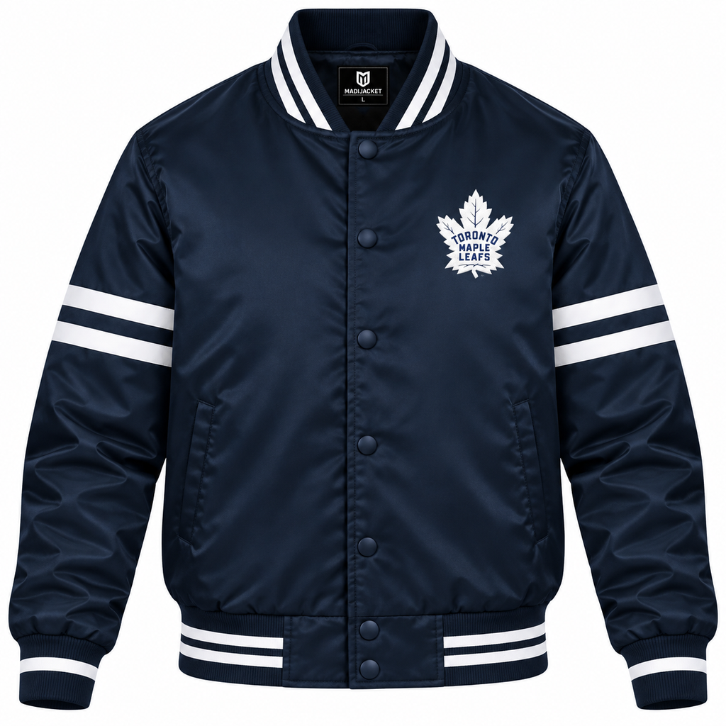 Toronto Maple Leafs Heavyweight Satin Jacket