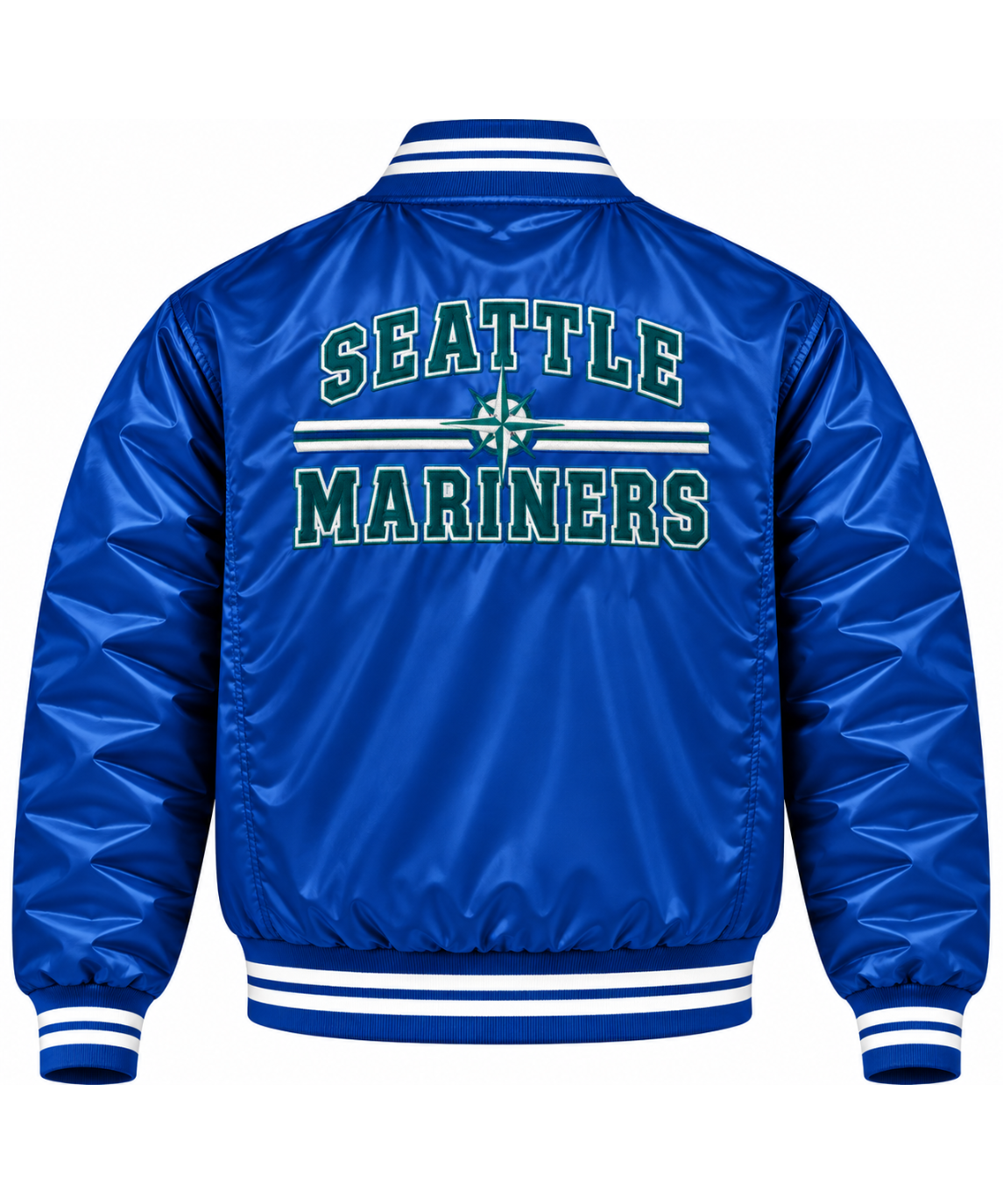 Seattle Mariners Heavyweight Satin Jacket
