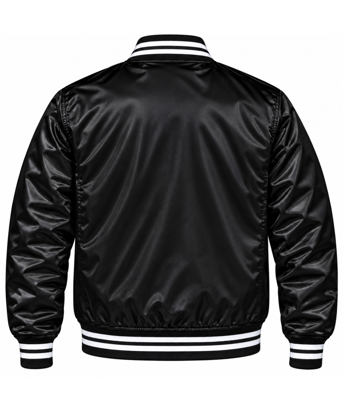 Toronto Blue Jays Black Heavyweight Satin Jacket Secondary image