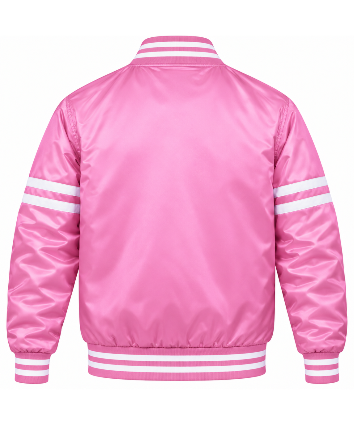 Arizona Diamondbacks Pink Heavyweight Satin Jacket Secondary image