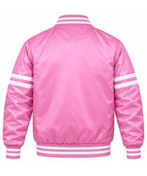 Arizona Diamondbacks Pink Heavyweight Satin Jacket