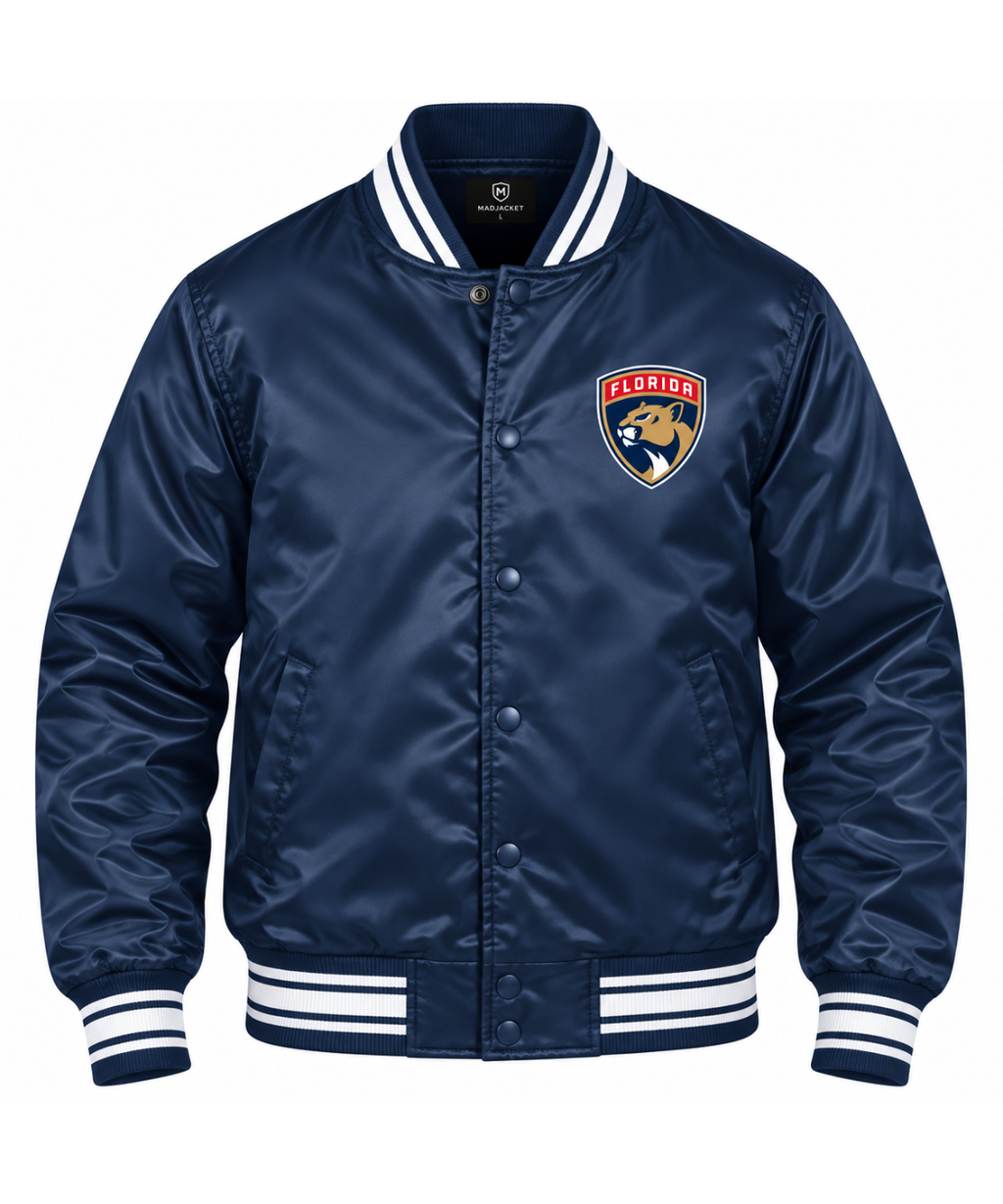 Florida Panthers Heavyweight Satin Jacket