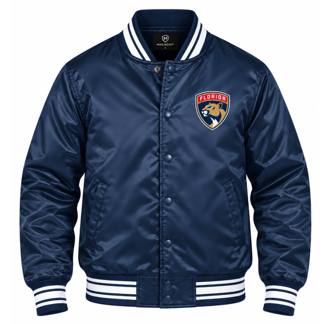 Florida Panthers Heavyweight Satin Jacket Secondary image