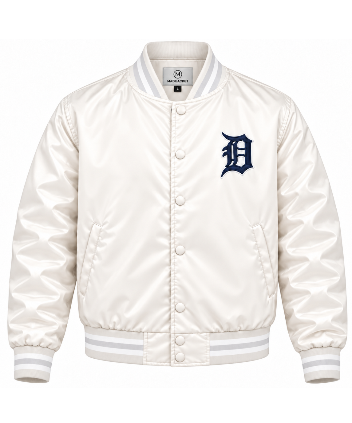 Detroit Tigers Game Day Heavyweight Satin Jacket Main image