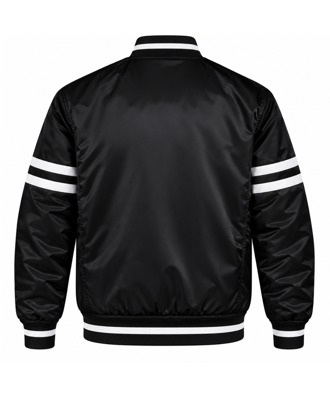 Pittsburgh Pirates Stripe Sleeves Heavyweight Satin Jacket Secondary image