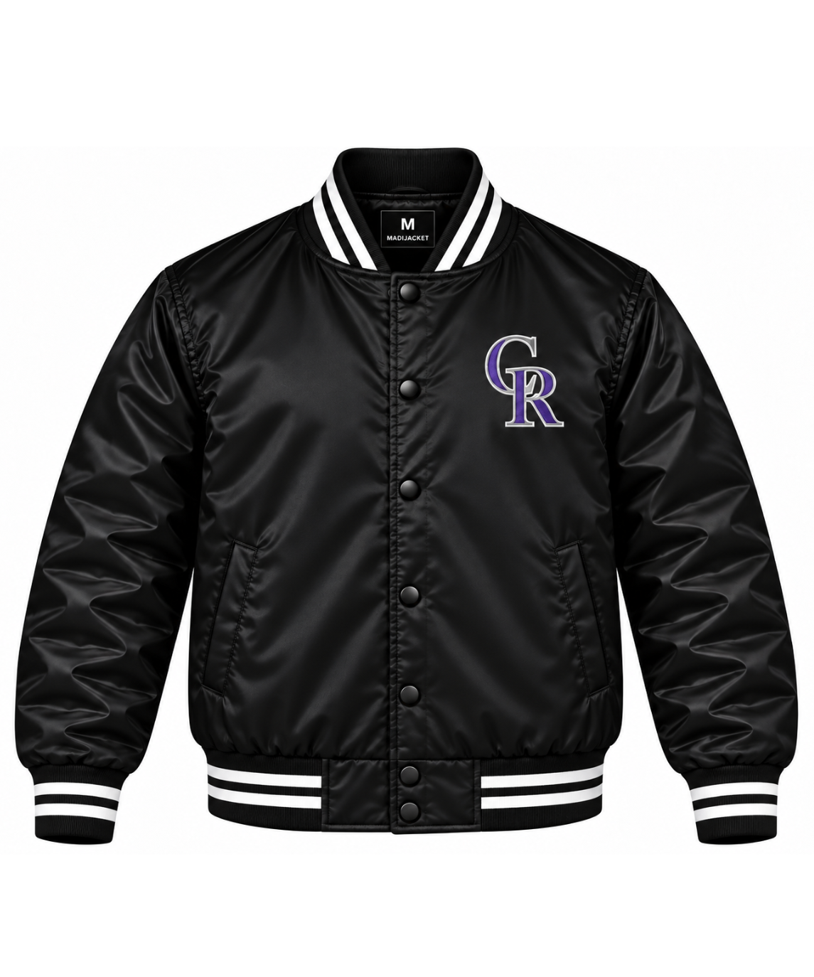 Colorado Rockies Retro Heavyweight Satin Jacket Secondary image