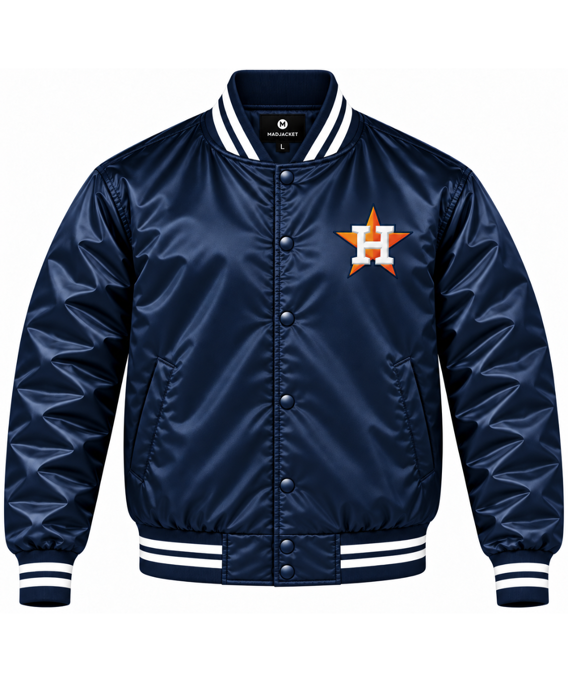 Houston Astros Retro Heavyweight Satin Jacket Secondary image