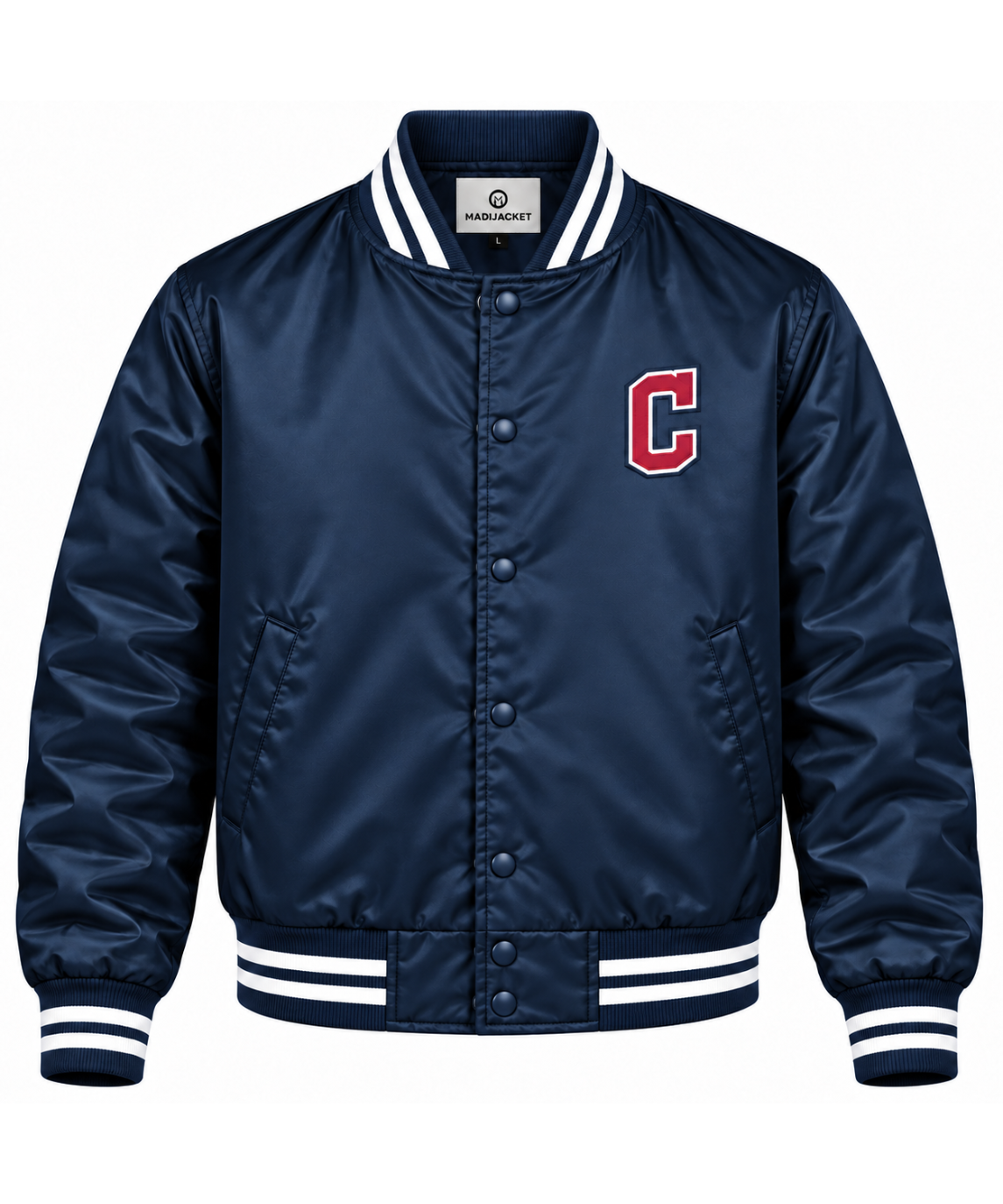 Cleveland Guardians Retro Heavyweight Satin Jacket Secondary image