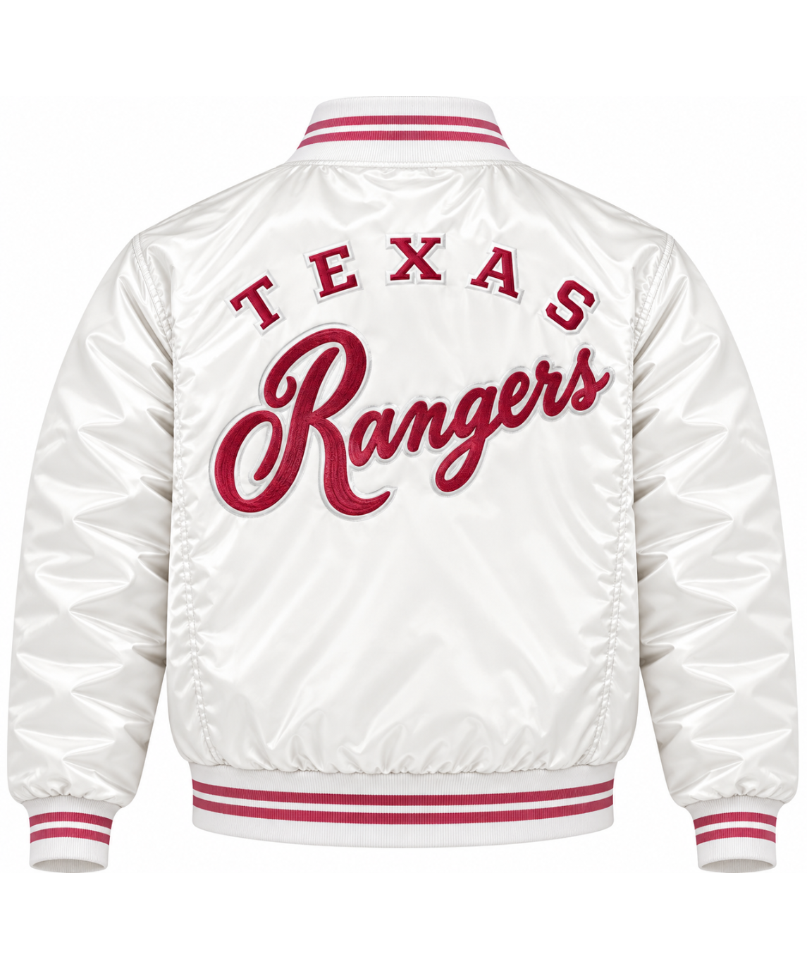 Texas Rangers Game Day Heavyweight Satin Jacket Secondary image