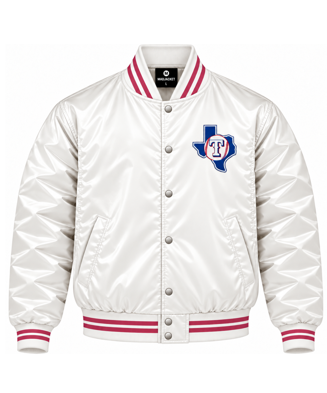 Texas Rangers Game Day Heavyweight Satin Jacket Main image
