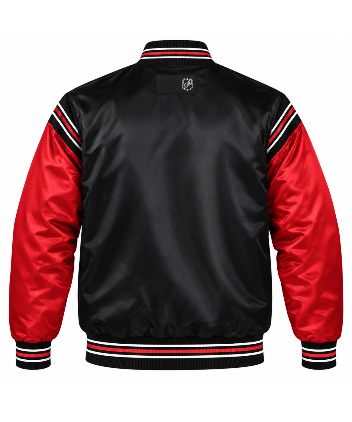 New Jersey Devils Varsity Heavyweight Satin Jacket Secondary image