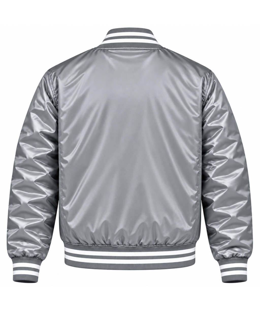 Arizona Diamondbacks Gray Heavyweight Satin Jacket
