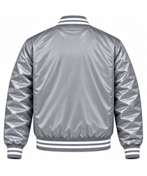 Arizona Diamondbacks Gray Heavyweight Satin Jacket